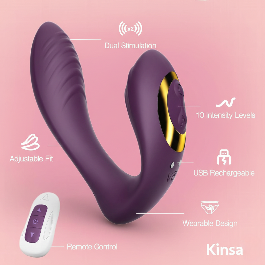 Love™ Flexible Wearable Panty Vibration Toy